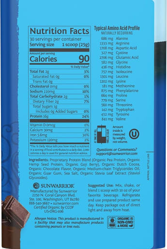 Warrior Blend Protein (Chocolate)