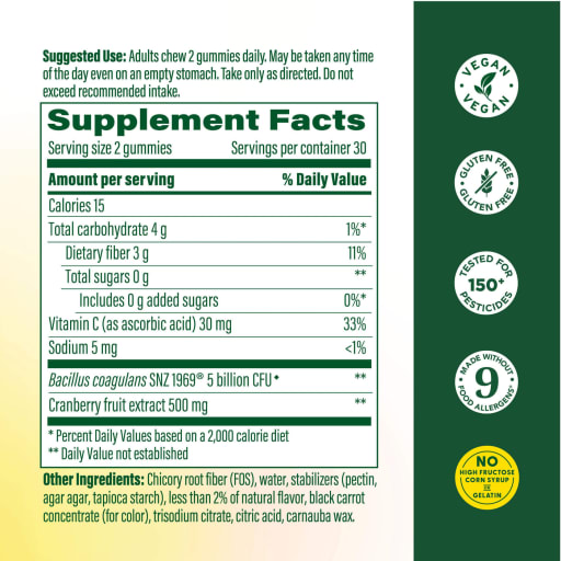 Women's Probiotic + Prebiotic Gummies