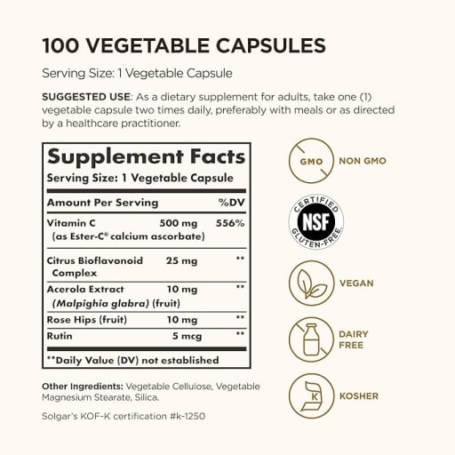 Ester-C Plus 500 mg Vitamin C