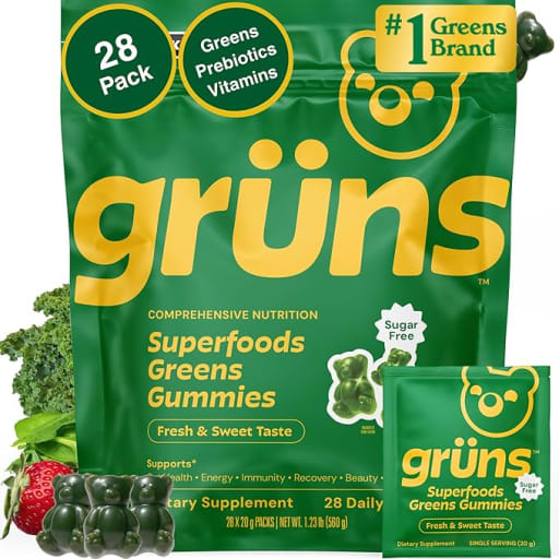 Superfoods Greens Gummies (Sugar-Free)