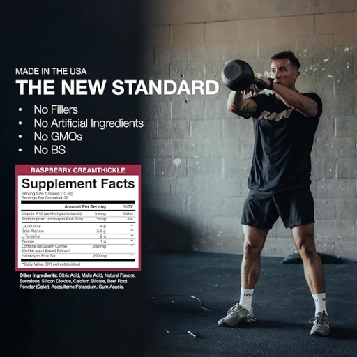 BUM Essential Pre-Workout (Raspberry Creamthickle)