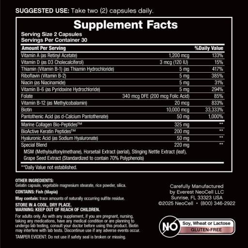 Biotin+ Collagen & Keratin