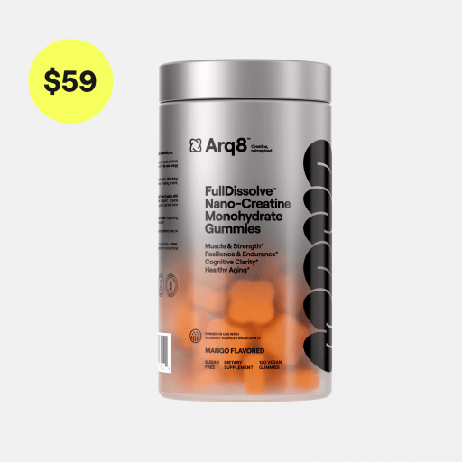 FullDissolve Nano-Creatine Monohydrate Gummies (Mango)