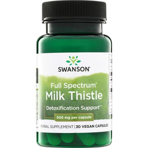 Full Spectrum Milk Thistle 500 mg