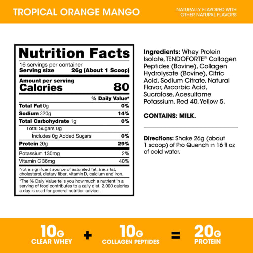 Pro Quench (Tropical Orange Mango)