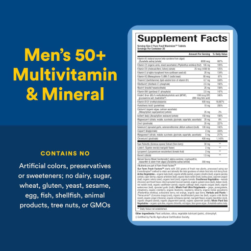 Pure Food Men's 50+