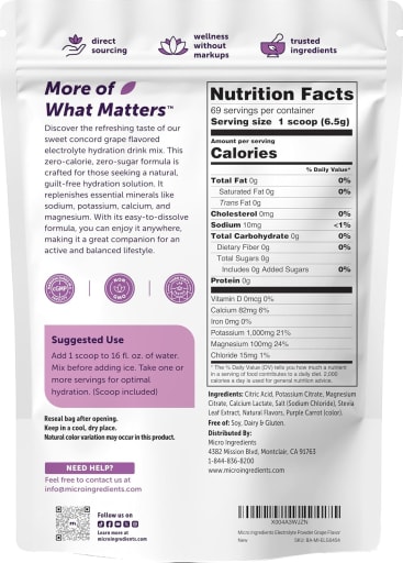 Electrolyte Powder (Concord Grape)