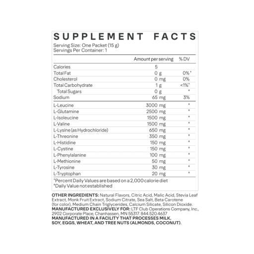 RALLY AMINO RECOVERY (LEMON LIME)