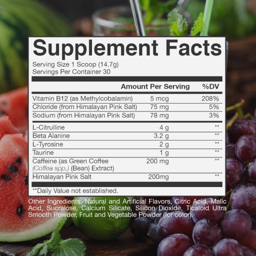 BUM Essential Pre-Workout (Watermelon Grape)