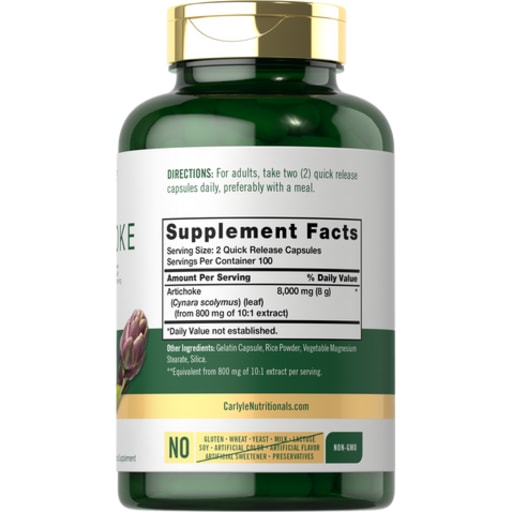 Artichoke Extract Capsules 8000 mg