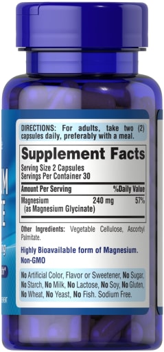 Magnesium Glycinate 240 mg
