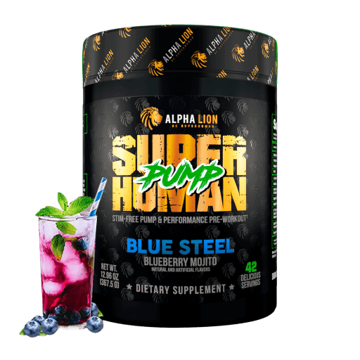 Superhuman Pump (Blue Steel Blueberry Mojito)