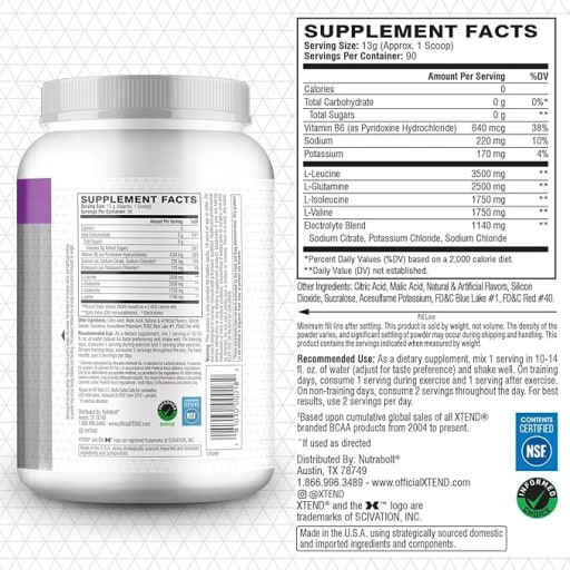 Original BCAA Powder (Glacial Grape)