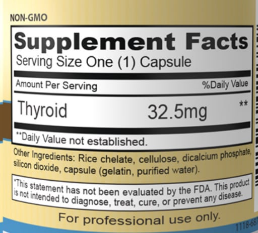 Thyroid 32.5