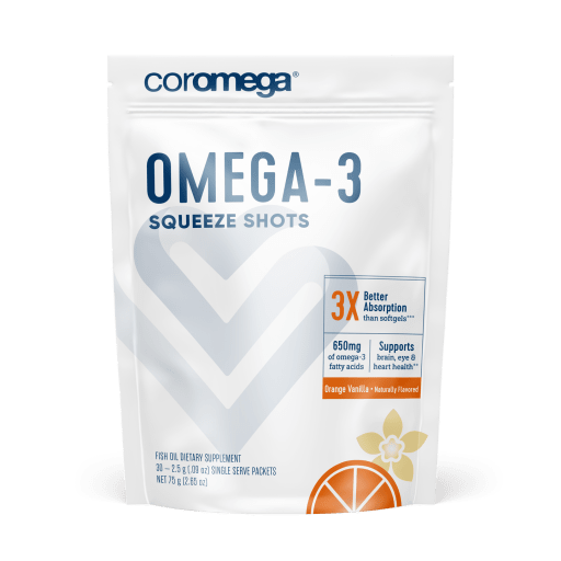 Omega-3 Squeeze Shots (Orange)