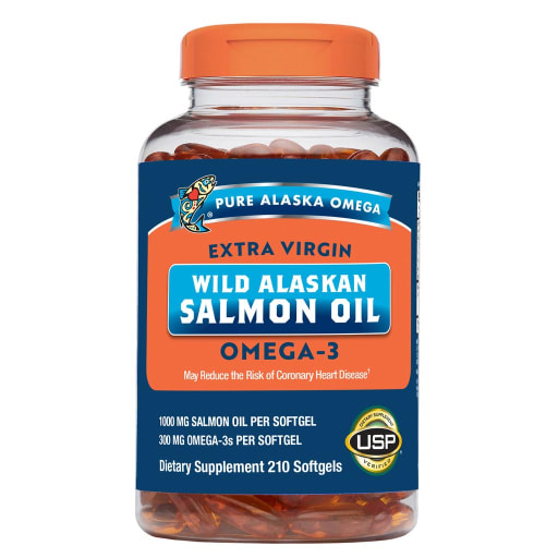 Extra Virgin Wild Alaskan Salmon Oil Omega-3