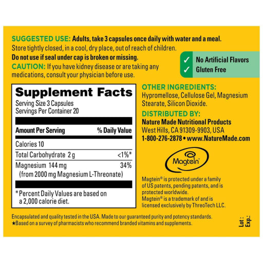 Magtein Magnesium L-Threonate