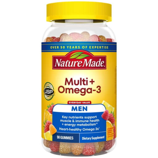 Multi + Omega-3 Men (Strawberry Lemon Orange)