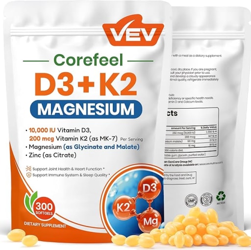 Corefeel D3 + K2 Magnesium