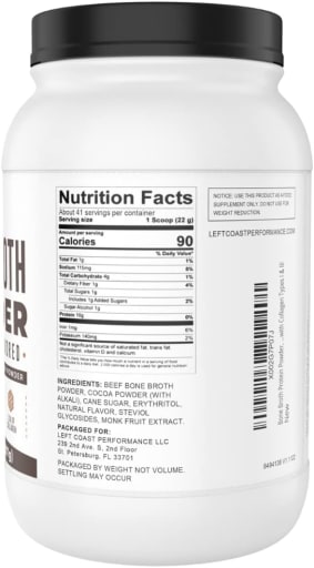 Bone Broth Protein Powder (Chocolate)
