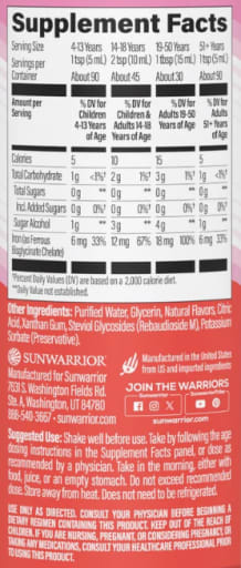 Vegan Liquid Iron (Mixed Berry)