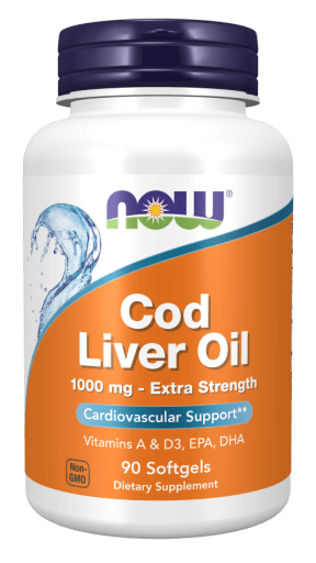 Cod Liver Oil Extra Strength 1000 mg