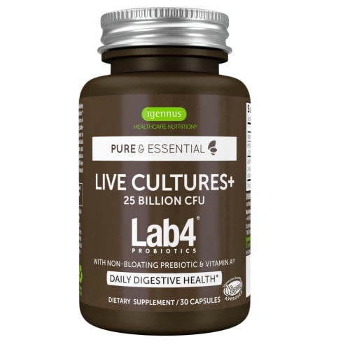Lab4 Probiotics Live Cultures+ 25 Billion CFU