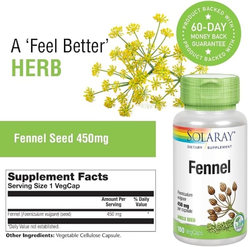 Fennel 450 mg
