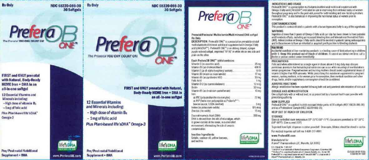Alaven Pharmaceutical PreferaOB One | SuppCo