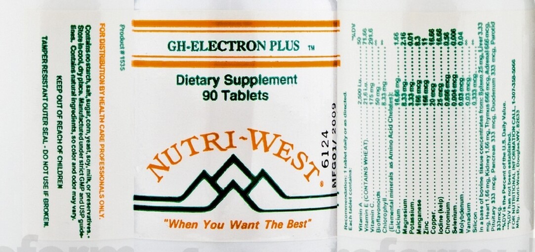 Nutri-West GH-Electron Plus | SuppCo