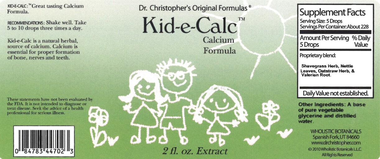 Ecalc Formula Dr. Christopher's Original Formulas - Kid-e-Calc - SuppCo