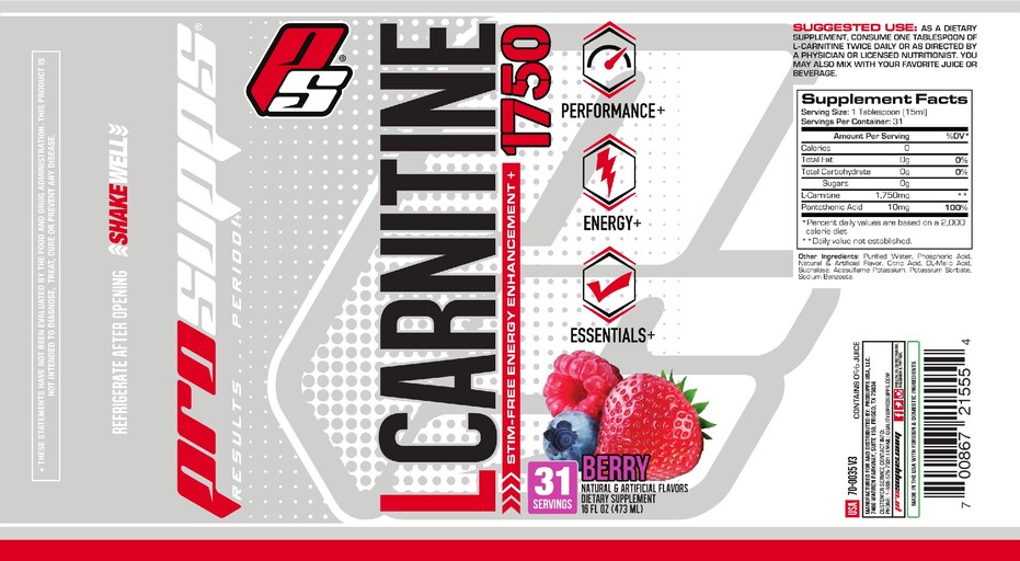 PS ProSupps L-Carnitine 1750 Berry