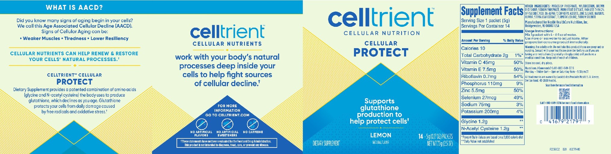 Celltrient Nestle HealthCare Nutrition - celltrient Lemon - SuppCo