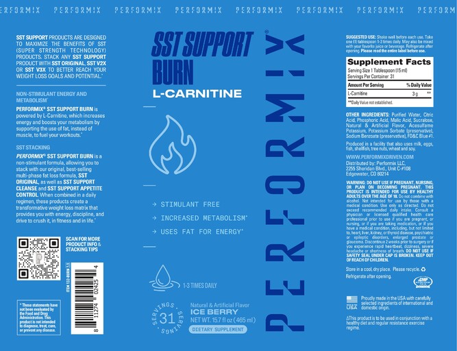 sst support burn l carnitine PERFORMIX Boost Liquid L-Carnitine - Fast-Acting En Amazon.com: PERFORMIX SST Stim Free