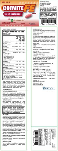 Vertical Pharmaceuticals - Corvite Fe - SuppCo