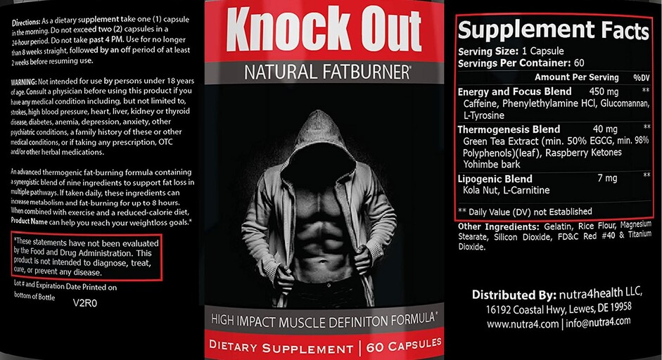 nutra4health Knock Out | SuppCo