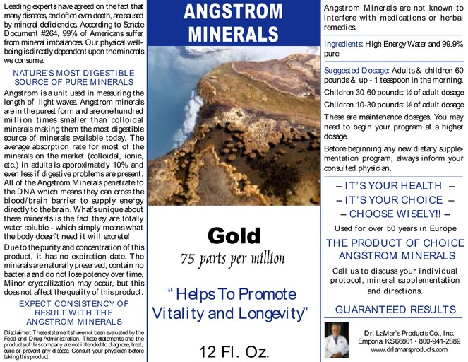 Angstrom Minerals - Gold - SuppCo