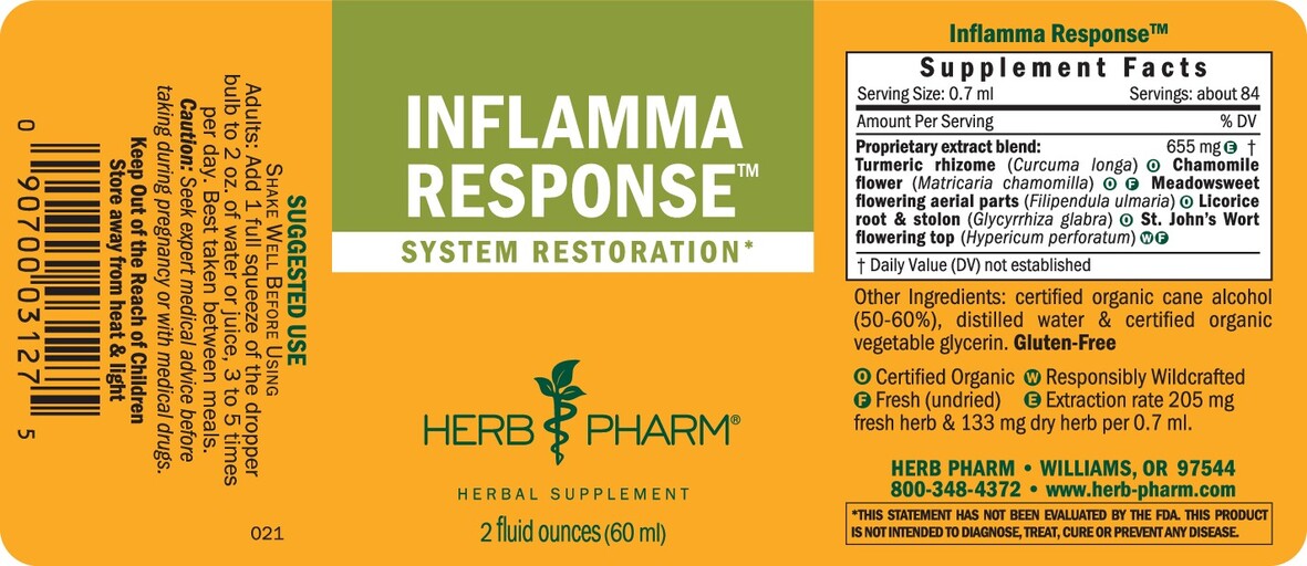 Inflammex Herb Pharm Inflamma Response | SuppCo
