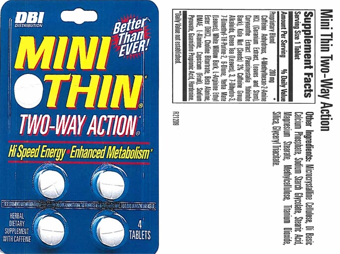 DBI Distribution - Mini Thin Two-Way Action - SuppCo
