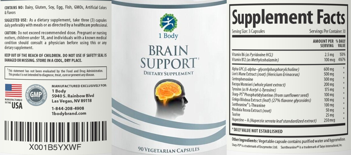 1 Body Brain Support | SuppCo