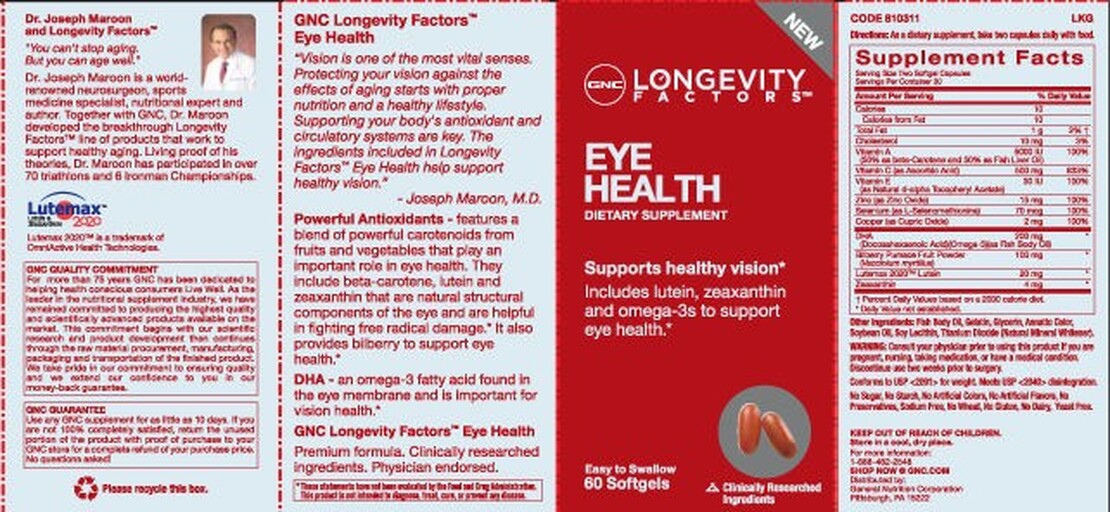 Longevity Supplement Stacks For Eye Health