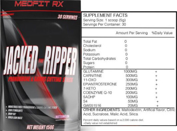 Medfit RX - Jacked the Ripper Watermelon - SuppCo
