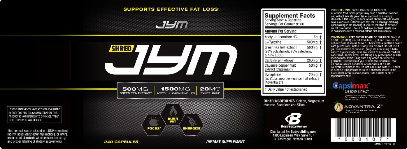 shred jym l-carnitine WHY SUP SHRED? Have a
