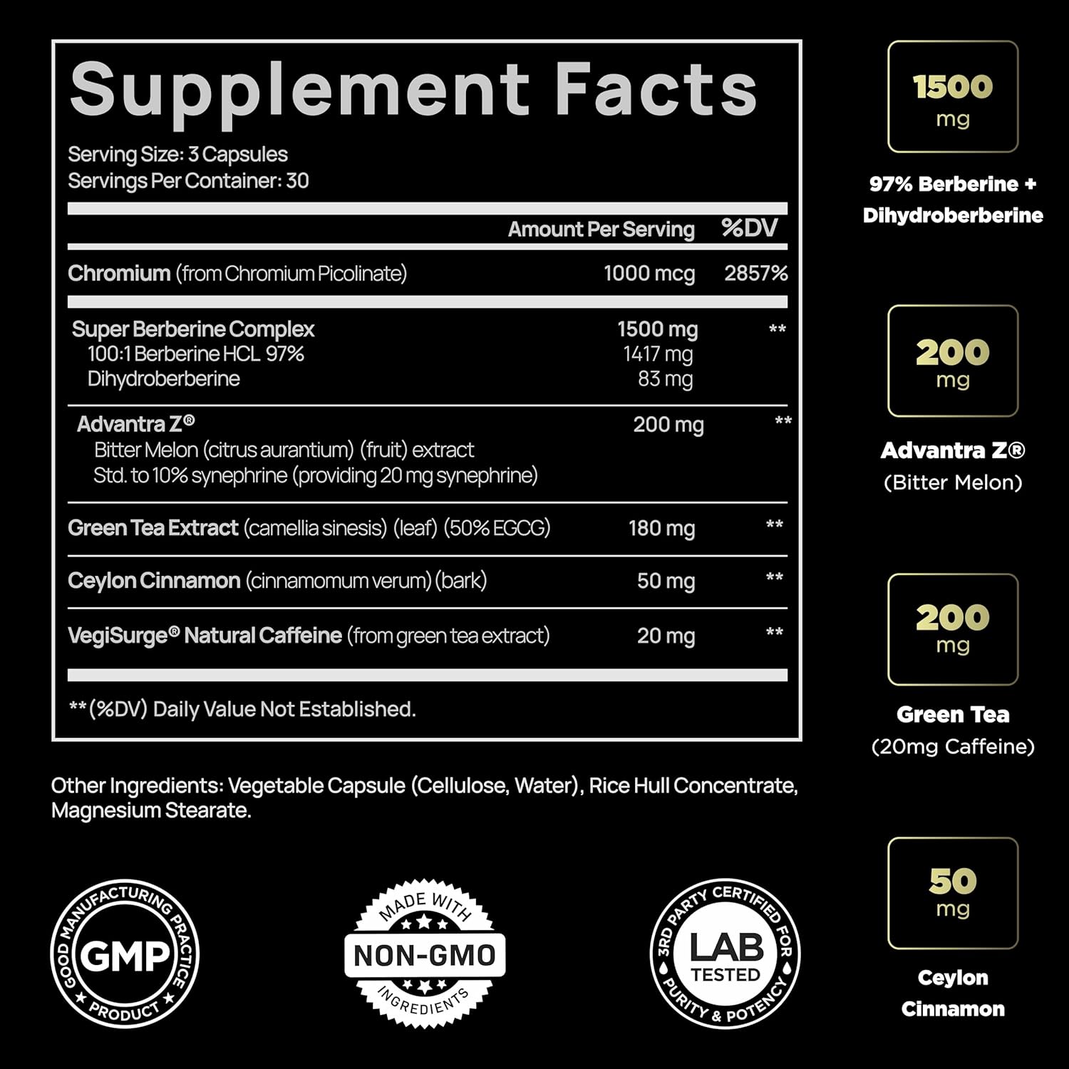 TERRA ELMNT Berberine + GLP-1 – TrustScore® 6.8/10
