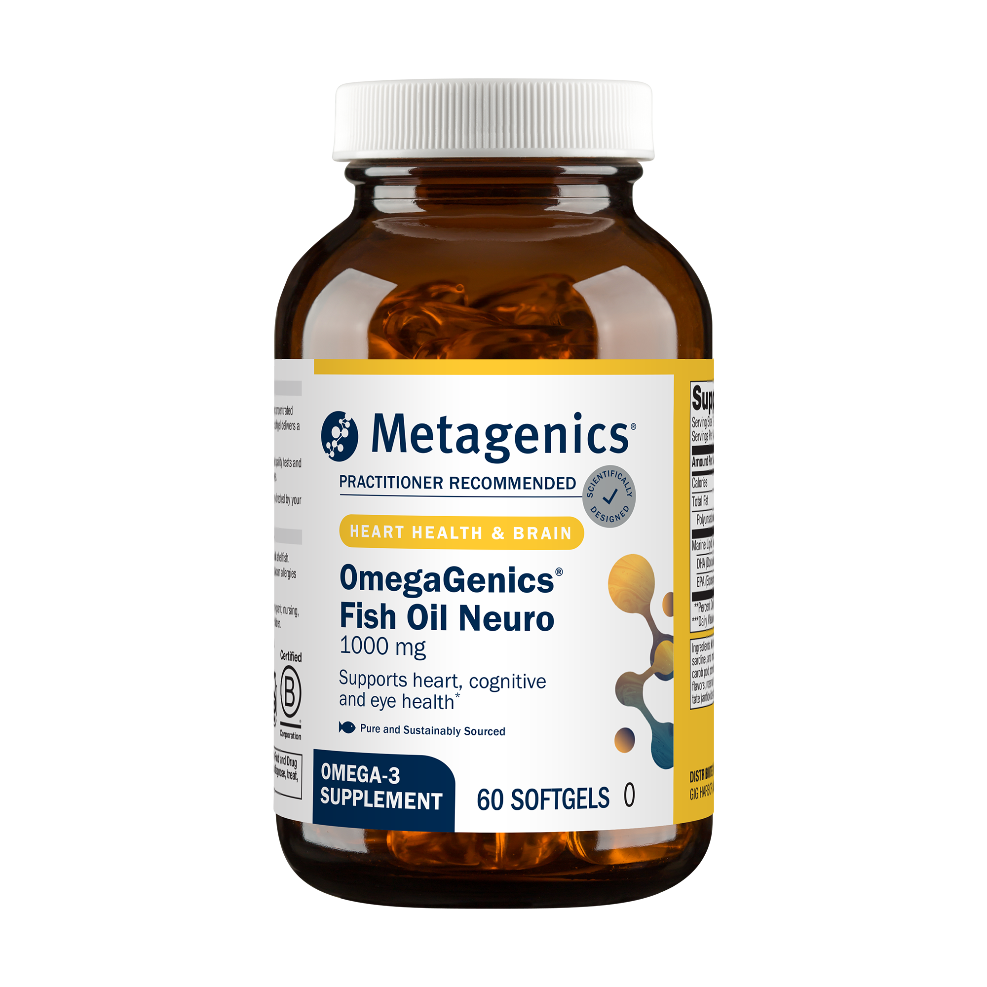 OmegaGenics® Fish Oil Neuro 1000 mg | Metagenics
