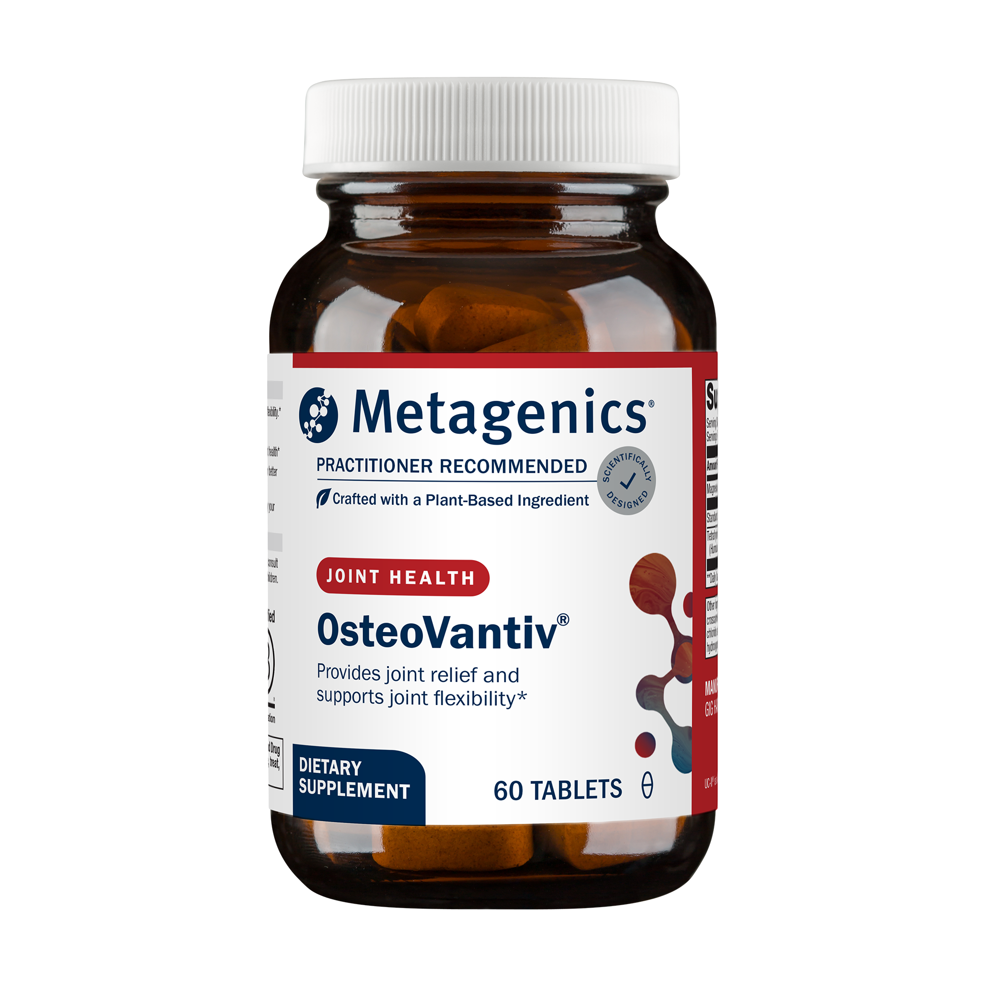 健康・医学 Fortgeschrittene viszerale Osteopathie OsteoVantiv® - Joint Relief Supplement | Metagenics