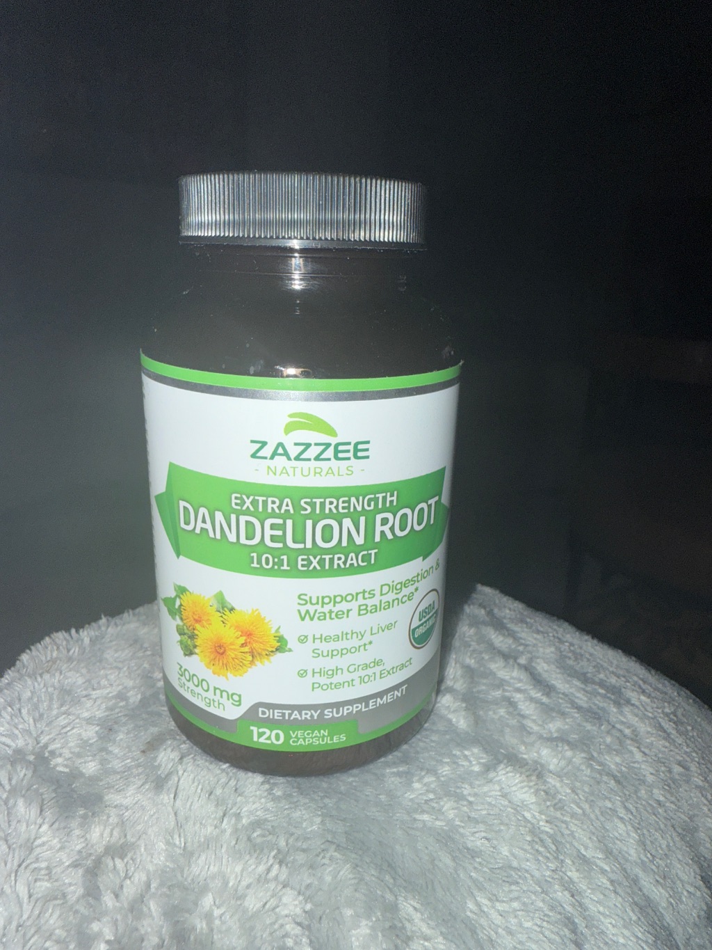 dandelion10 Zazzee Naturals Dandelion Root 10:1 Extract | SuppCo