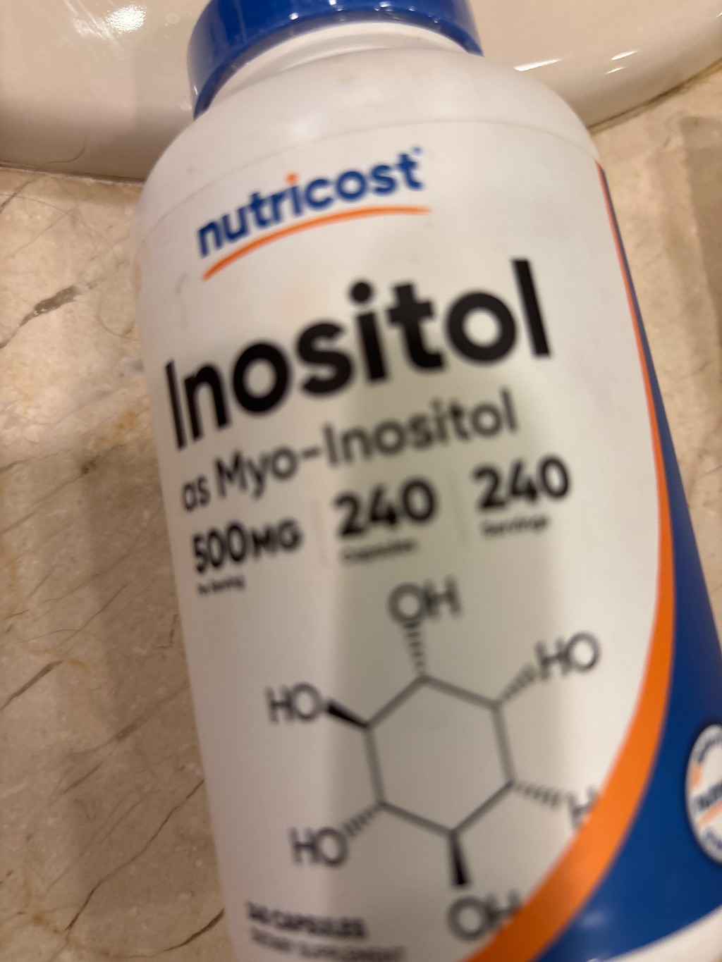 Nutricost Inositol as Myo-Inositol | SuppCo