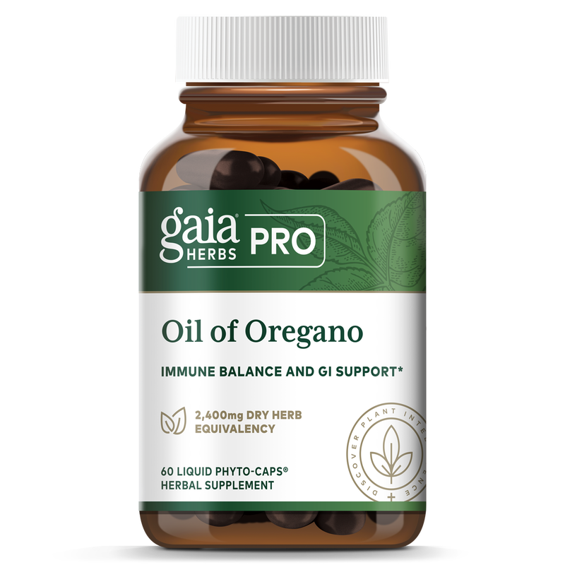 Gaia Herbs Oil of Oregano PRO – TrustScore® 8.8/10 | SuppCo