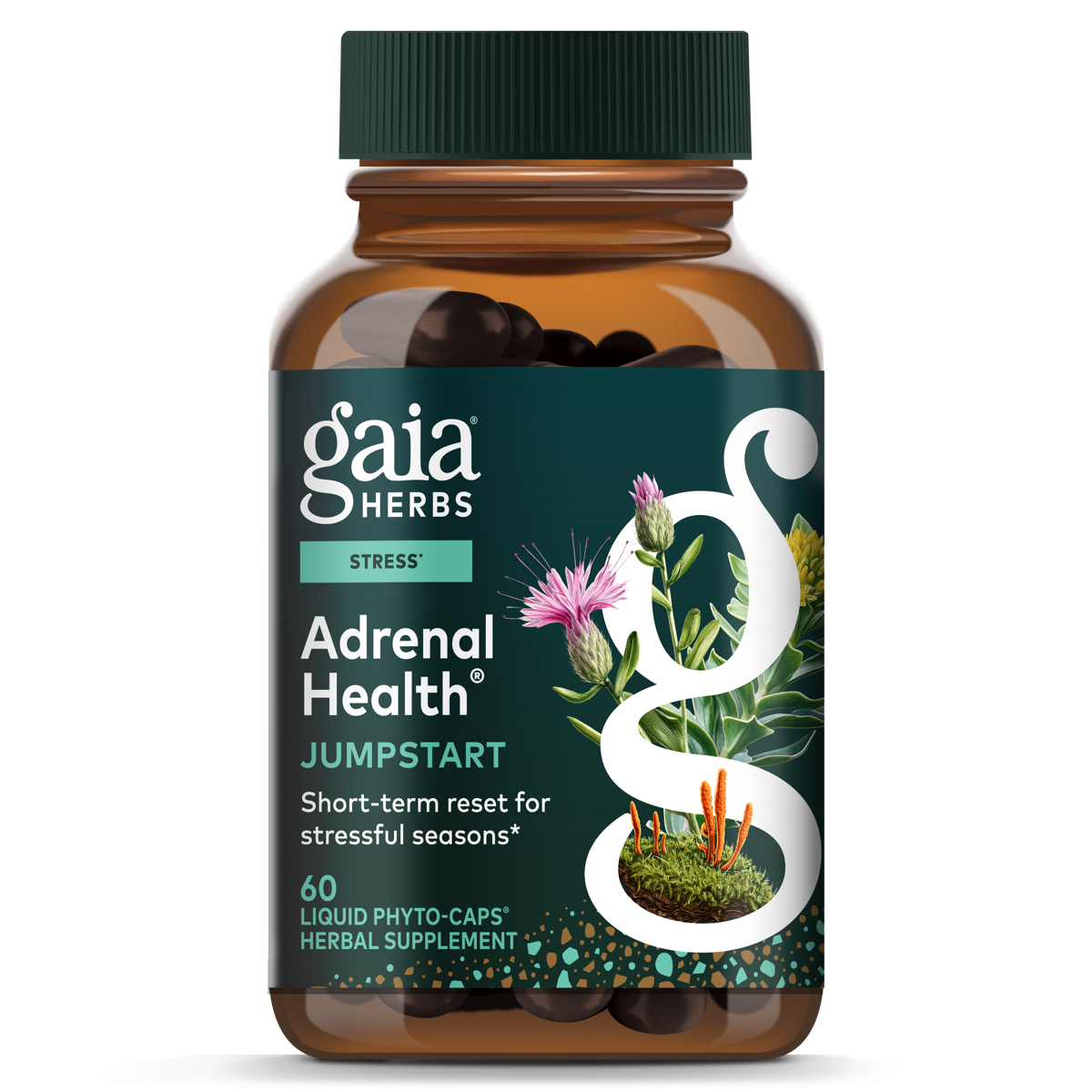 Adrenal Health Jump Start Cortisol Support | Gaia Herbs